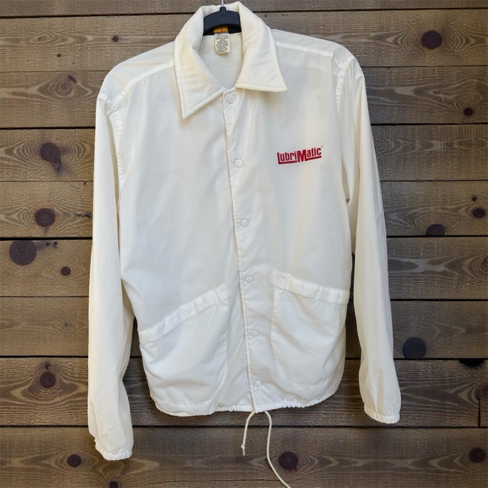Vintage Dunbrooke White Windbreaker Jacket - Picture 3 of 13